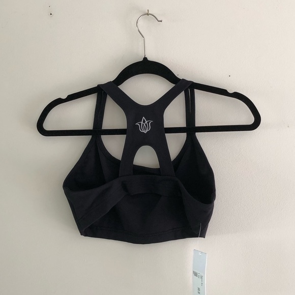 NWT Lotus Activa Black Sports Bra - Picture 4 of 10